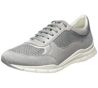 Geox Baskets D Sukiepour Femme, Gris Clair, 37 EU