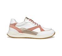 Geox D BULMYA A, Basket Femme, White/Lt Coral,