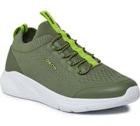 Geox Baskets garçon J25GBA 0006K C0914 Couleur : Vert Taille : 36