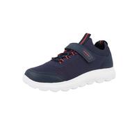 Geox Garçon J Spherica Boy Basket, Bleu Marine Rouge, 37 EU