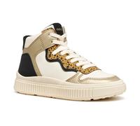 Geox Baskets Laquinny Fille Lt Ivory Platinum Taille 31 EU