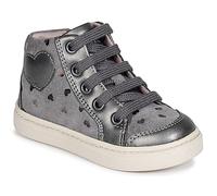 Geox Baskets montantes enfant B NASHIK GIRL in Gris 21