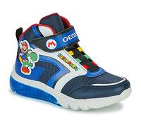 Geox Baskets montantes enfant J CIBERDRON BOY in Bleu 34