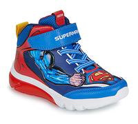 Geox Baskets montantes enfant J CIBERDRON BOY SUPERMAN in Bleu 35