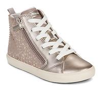 Geox Baskets montantes enfant J GISLI GIRL in Doré 30