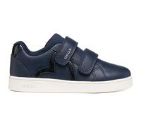 Baskets synthÃ©tique aspect cuir fille Geox Eclyper Bleu 33