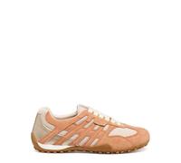Geox Baskets Femme Snake Original cuir suédé Orange 38 EU