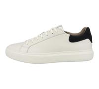 Geox Baskets U Deiven D pour Homme, Blanc/Bleu Marine, 43 EU
