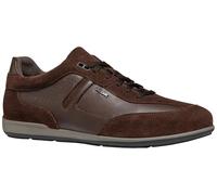 Geox Baskets U Ionio pour Homme, Marron, 40 EU, Marron, 40 EU