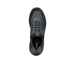 Geox Baskets U Portello B pour Homme, Bleu Marine, 41 EU