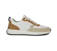 Geox Baskets U Volpiano A pour Homme, Lt Taupe White, 44 EU