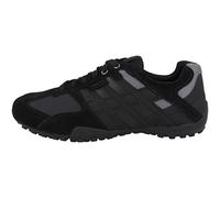 Geox Baskets Uomo Snake a pour Homme, Noir, 39 EU