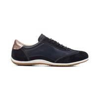 Geox Baskets Vega Cuir Bleu Femme Taille 39