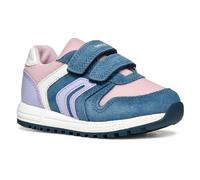 Geox Bébé Fille B ALBEN Girl A Basket, Avio/Pink, 24 EU