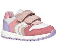 Geox Bébé Fille B ALBEN Girl A Basket, Lt Rose/White, 21 EU
