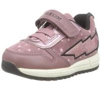 Geox Bébé Fille B Alben Girl A Sneakers, Dk Rose/Black, 24 EU