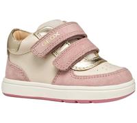 Geox Bébé Fille B Biglia Girl First Walker Shoe, Lt Ivory Old Rose, 21 EU