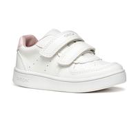 Geox Bébé Fille B ECLYPER Girl A Basket, White/Lt Pink, 23 EU
