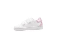 Geox Bébé Fille B ECLYPER Girl A Basket, White/Pink, 21 EU