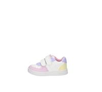 Geox Baskets bébé fille B Eclyper Girl A Blanc/jaune clair Taille 23 EU