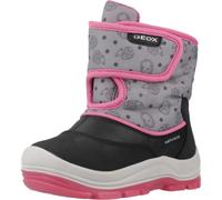 Geox Bébé Fille B FLANFIL Girl B ABX Botte de Neige, Black/Fuchsia, 20 EU