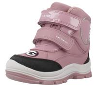 Geox Bébé Fille B FLANFIL Girl B ABX Botte de Neige, DK Pink, 24 EU