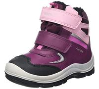 Geox Bébé Fille B Flanfil Girl B Abx Bottines, Burgundy/Pink, 21 EU