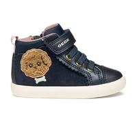 Geox Bébé Fille B Gisli Girl Basket, Bleu Marine foncé, 23 EU
