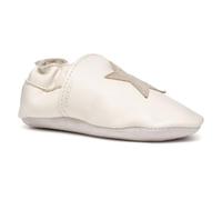 Geox Bébé Fille B Gloviedoo Girl, Blanc Cassé, Small EU
