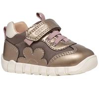 Geox Bébé Fille B IUPIDOO Girl A Basket, Gris, 18 EU