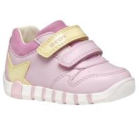 Geox Bébé Fille B IUPIDOO Girl A Basket, Pink/Lt Yellow, 24 EU