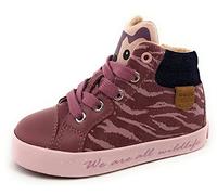 Geox Bébé Fille B Kilwi Girl C Baskets, Rose Smoke, 24 EU
