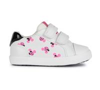 Geox Bébé Fille B Kilwi Girl D Basket, Blanc fluofuchsia, 21 EU