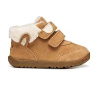Geox Bébé Fille B Macchia Girl First Walker Shoe, Cognac, 19 EU