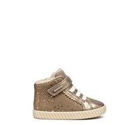 Geox Bébé Fille B Mirroless Girl Basket, Beige foncé, 23 EU