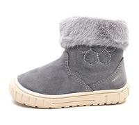 Geox Bébé Fille B Omar Girl WPF Bateau à Cheville, Gris, 23 EU