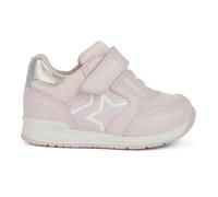 Geox Bébé Fille B Rishon Girl A Baskets, Pink Silver., 21 EU