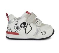 Geox Bébé Fille B Rishon Girl B Basket, Blanc/Rouge, 21 EU