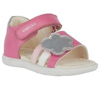 Geox Bébé Fille B Sandal Alul Girl A, DK Pink Silver, 24 EU