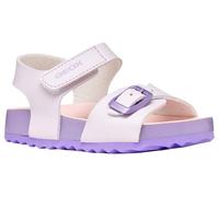 Geox Bébé Fille B Sandal Chalki Girl, Lilac, 24 EU