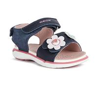Geox Bébé Fille B Sandal Delhi Girl Sandales, Navy, 21 EU