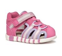 Geox Bébé Fille B Sandal IUPIDOO GIR, DK Pink/Lilac, 22 EU