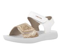 Geox Bébé Fille B Sandal Lightfloppy, Or Blanc, 24 EU