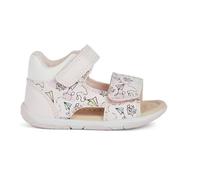 Geox Bébé Fille B Sandal Tapuz Girl, Rose Multicolore, 22 EU