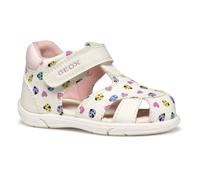Geox Bébé Fille B Sandal ZAPITO Girl, White/Multicolor, 26 EU