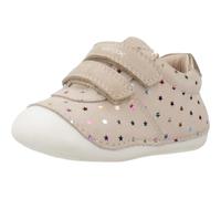 Geox Bébé Fille B Tutim First Walker Shoe, Beige Lt Gold, 19 EU