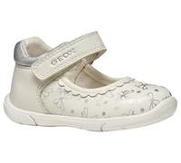 Geox Bébé Fille B ZAPITO Girl B Basket, White/Silver, 20 EU