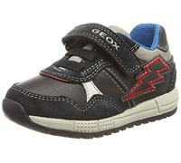 Geox Bébé Garçon B Alben Boy B Sneakers, Dk Navy/Red, 22 EU
