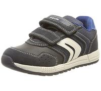 Geox Bébé Garçon B Alben Boy D Sneakers, Navy/Royal, 24 EU
