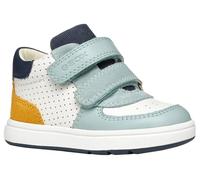 Geox Bébé garçon B BIGLIA Boy A Basket, White/Sage, 24 EU